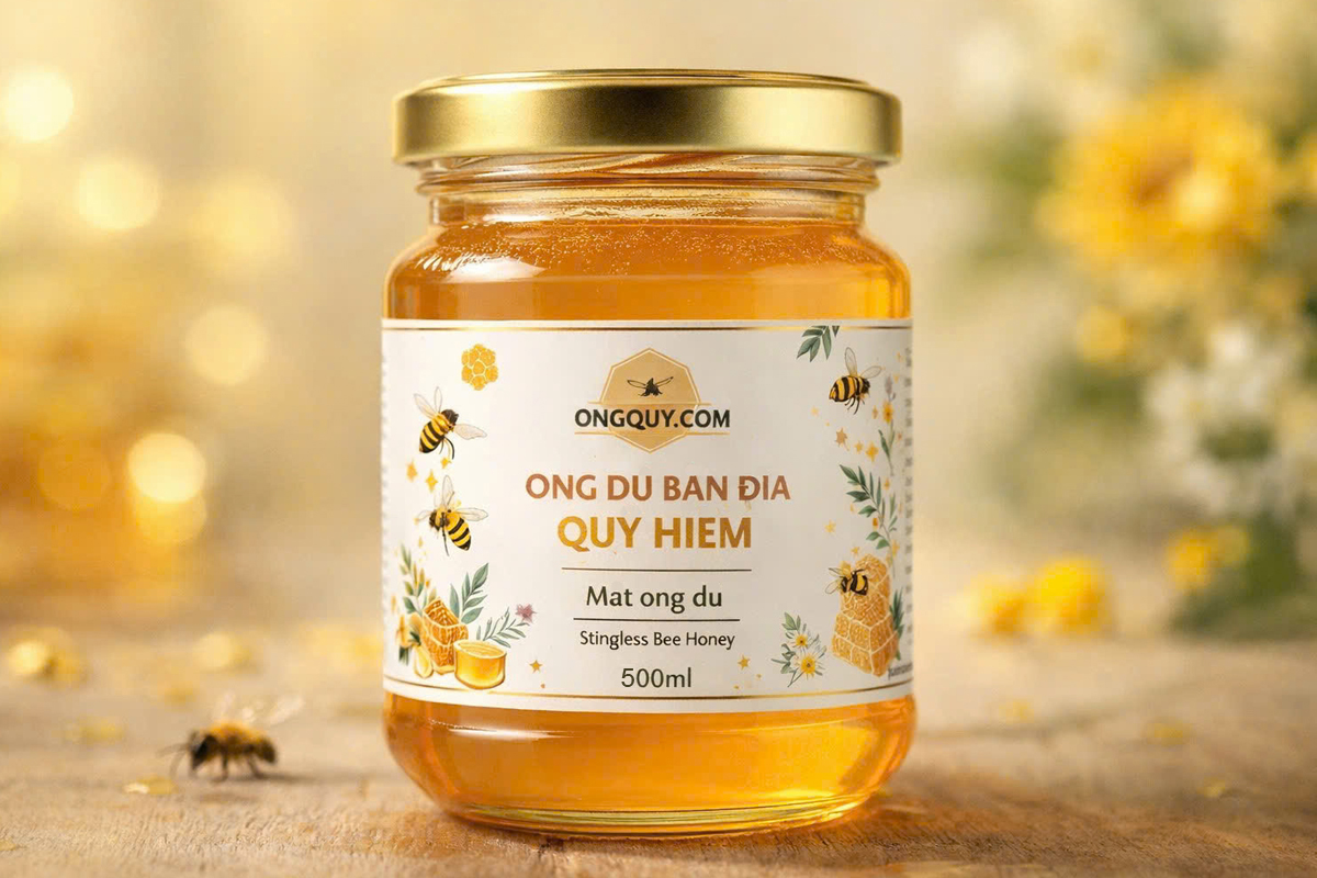 Mật ong dú 500ml Trảng Bàng